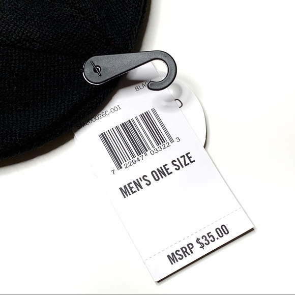 Spyder Men’s Red Black Reversible Beanie  One Size - Picture 3 of 6